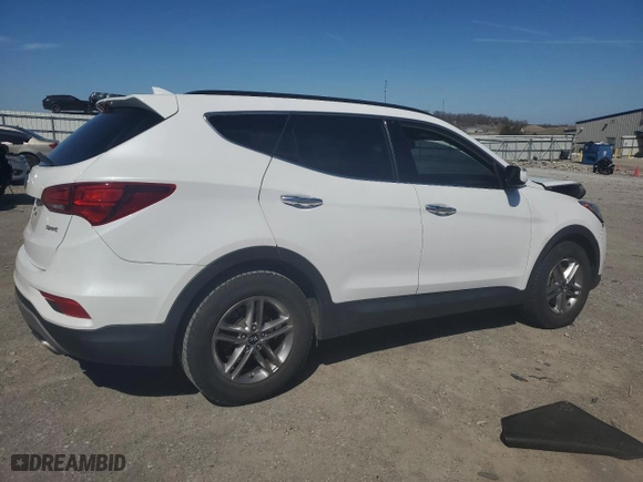 2018 Hyundai Santa Fe Sport 2.4L with VIN 5NMZU3LB7JH103671, listed as a Copart auction lot 49740085 with 165,320 mi miles and Salvage Title. Bid and sale history available at carsss.com. Image 3.