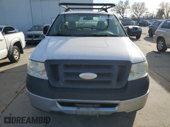 2008 Ford F-150 XL with VIN 1FTRF12238KE06557, listed as a Copart auction lot 87107984 with 192,617 mi miles and Salvage title. Bid and sale history available at DreamBid. Image 5.