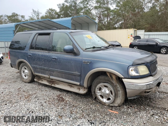 2002 Ford Expedition Eddie Bauer with VIN 1FMRU17W92LA23415, listed as a Copart auction lot 79519044 with 205,830 mi miles and Salvage title. Bid and sale history available at DreamBid. Image 4.