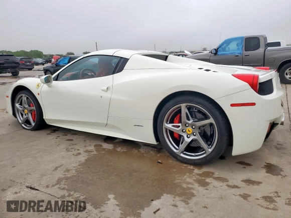 2014 Ferrari 458 Italia z VIN ZFF68NHA1E0198612, wystawiony jako Copart lot #54941365 z przebiegiem 4 506 mil mil oraz Szkoda całkowita • Salvage title. Historia ofert i sprzedaży dostępna na DreamBid. Obrazek 2.