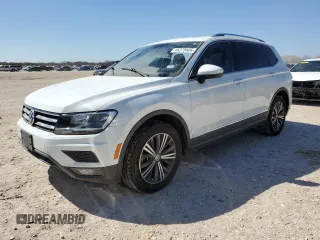 2018 Volkswagen Tiguan SEL with VIN 3VV3B7AX5JM035872, listed as a Copart auction lot 46275505 with 73,038 mi miles and Salvage Title. Bid and sale history available at DreamBid. Image 1.