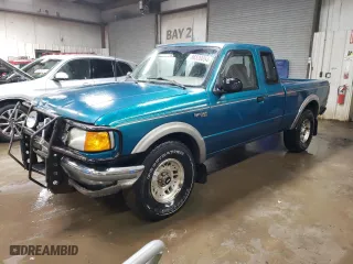 1994 Ford Ranger Splash with VIN 1FTCR15XXRPA48799, listed as a Copart auction lot 86520054 with 21,680 mi miles and Salvage Title. Bid and sale history available at carsss.com. Image 1.