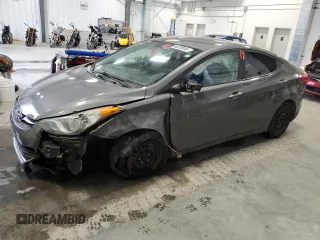 2013 Hyundai Elantra GLS z VIN 5NPDH4AE2DH208319, wystawiony jako Copart lot #80238044 z przebiegiem Nie podano mil oraz Szkoda całkowita • Salvage title. Historia ofert i sprzedaży dostępna na DreamBid. Obrazek 1.