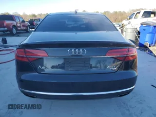 2015 Audi A8 4.0T with VIN WAU32AFD9FN033398, listed as a Copart auction lot 87655925 with 134,712 mi miles and Salvage title. Bid and sale history available at DreamBid. Image 6.