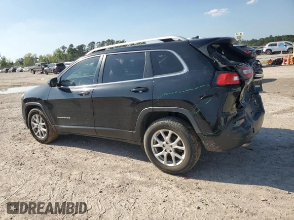 2018 Jeep Cherokee Latitude with VIN 1C4PJLCB1JD537318, listed as a Copart auction lot 50193055 with 90,960 mi miles and Salvage title. Bid and sale history available at DreamBid. Image 2.