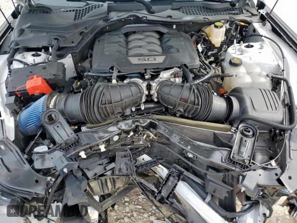 2024 Ford Mustang GT with VIN 1FA6P8CF6R5428391, listed as a Copart auction lot 58642115 with 14,806 mi miles and Salvage title. Bid and sale history available at DreamBid. Image 11.