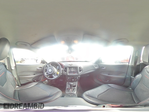 2020 Jeep Compass Trailhawk with VIN 3C4NJDDB1LT195653, listed as a Copart auction lot 82046974 with 119,007 mi miles and Salvage Title. Bid and sale history available at carsss.com. Image 15.