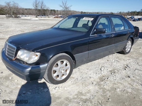 1995 Mercedes-Benz S Class with VIN WDBGA33E0SA204247, listed as a Copart auction lot 89249285 with NaN miles and Salvage Title. Bid and sale history available at carsss.com. Image 1.