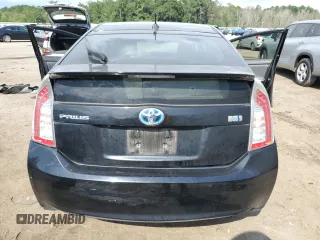 2012 Toyota Prius One with VIN JTDKN3DU7C5474043, listed as a Copart auction lot 62033154 with 136,708 mi miles and Salvage Title. Bid and sale history available at carsss.com. Image 6.