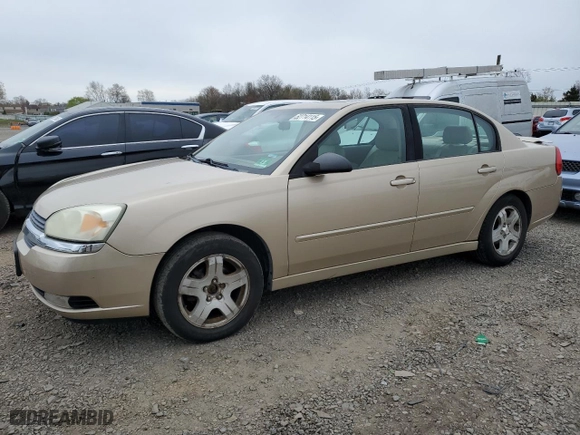 2005 Chevrolet Malibu LT with VIN 1G1ZU54825F167725, listed as a Copart auction lot 52714115 with 71,297 mi miles and Clean Title. Bid and sale history available at carsss.com. Image 1.
