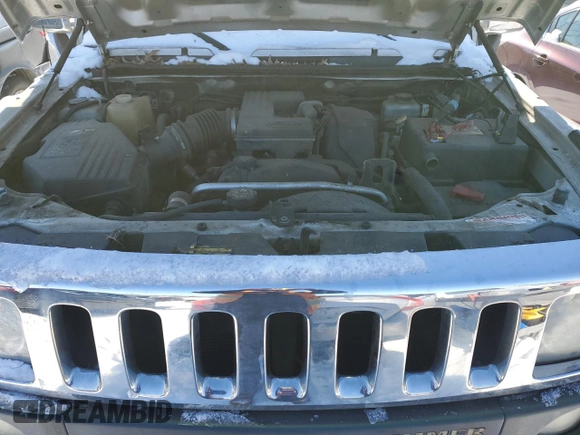 2007 Hummer H3 SUV with VIN 5GTDN13E978182754, listed as a Copart auction lot 89276895 with Not Provided miles and Clean Title. Bid and sale history available at DreamBid. Image 12.