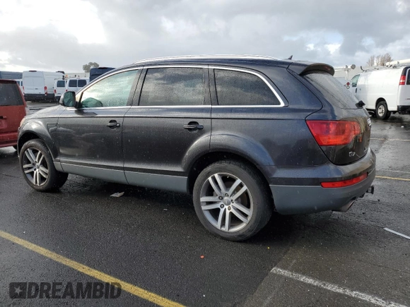 2007 Audi Q7 Premium with VIN WA1BV74L17D097939, listed as a Copart auction lot 45334465 with 145,898 mi miles and Clean Title. Bid and sale history available at carsss.com. Image 2.
