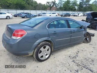 2007 Saturn Aura XE with VIN 1G8ZS57NX7F299403, listed as a Copart auction lot 54828345 with 132,838 mi miles and Salvage Title. Bid and sale history available at DreamBid. Image 3.