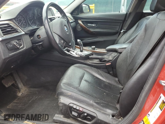 2013 BMW 3 Series 335i xDrive with VIN WBA3B9C5XDF587715, listed as a Copart auction lot 49008985 with 174,051 mi miles and Salvage Title. Bid and sale history available at carsss.com. Image 7.