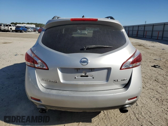 2014 Nissan Murano S with VIN JN8AZ1MW1EW504645, listed as a Copart auction lot 50067035 with 151,422 mi miles and Salvage Title. Bid and sale history available at DreamBid. Image 6.