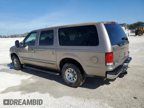 2000 Ford Excursion Special Serv z VIN 1FMNU40L7YEE15371, wystawiony jako Copart lot #83682844 z przebiegiem 252 722 mil mil oraz Nie do naprawy • Non repairable. Historia ofert i sprzedaży dostępna na DreamBid. Obrazek 2.