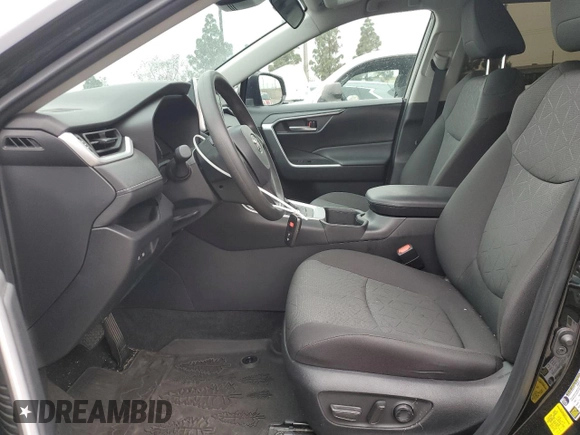 2023 Toyota RAV4 Hybrid XLE with VIN 2T3UWRFV7PW177240, listed as a Copart auction lot 55631115 with 7,655 mi miles and Salvage title. Bid and sale history available at DreamBid. Image 7.