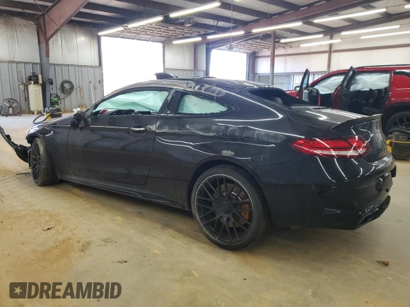 2021 Mercedes-Benz C with VIN W1KWJ8HB1MG056110, listed as a Copart auction lot 49998035 with Not Provided miles and Salvage Title. Bid and sale history available at DreamBid. Image 2.