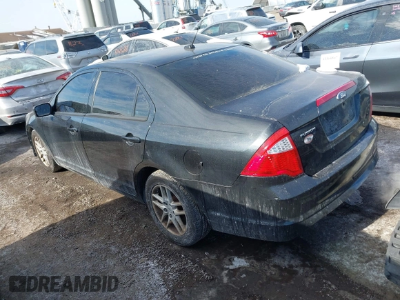 2012 Ford Fusion S with VIN 3FAHP0GA4CR419167, listed as a IAAI auction lot 41420843 with 132,635 mi miles. Bid and sale history available at carsss.com. Image 3.