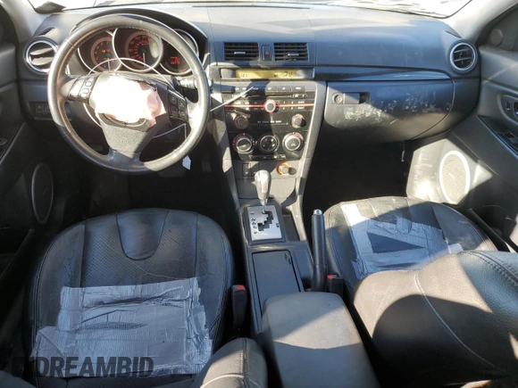 2008 Mazda 3 s GT *Ltd Avail* with VIN JM1BK344081143909, listed as a Copart auction lot 85581574 with 166,578 mi miles and Salvage Title. Bid and sale history available at carsss.com. Image 8.