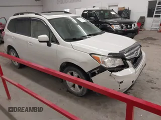 2014 Subaru Forester Premium z VIN JF2SJAEC6EH542857, wystawiony jako IAAI lot #41569449 z przebiegiem 120 885 mil mil oraz . Historia ofert i sprzedaży dostępna na DreamBid. Obrazek 1.