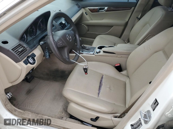 2009 Mercedes-Benz C-Class 3.0L Sport with VIN WDDGF54X69R059912, listed as a Copart auction lot 54707885 with 143,160 mi miles and Clean Title. Bid and sale history available at carsss.com. Image 7.