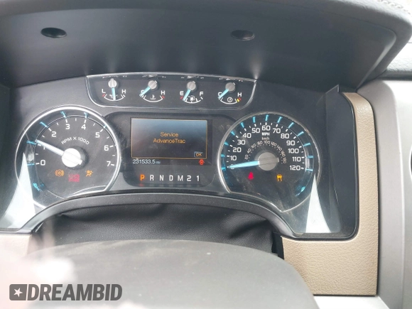 2011 Ford F-150 XLT with VIN 1FTFW1ETXBFD37812, listed as a IAAI auction lot 41748570 with 231,533 mi miles. Bid and sale history available at carsss.com. Image 7.
