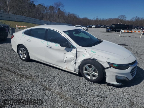 2023 Chevrolet Malibu LS with VIN 1G1ZC5ST2PF159962, listed as a Copart auction lot 48616435 with 48,514 mi miles and Salvage Title. Bid and sale history available at DreamBid. Image 4.