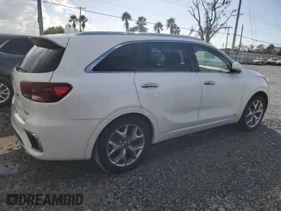 2019 Kia Sorento SX Limited with VIN 5XYPKDA57KG445598, listed as a Copart auction lot 85339084 with 14,613 mi miles and Non Repairable. Bid and sale history available at carsss.com. Image 3.