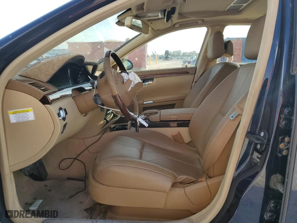 2008 Mercedes-Benz S-Class 5.5L V8 with VIN WDDNG71X18A171342, listed as a Copart auction lot 80238024 with 0 mi miles and Salvage Title. Bid and sale history available at carsss.com. Image 7.