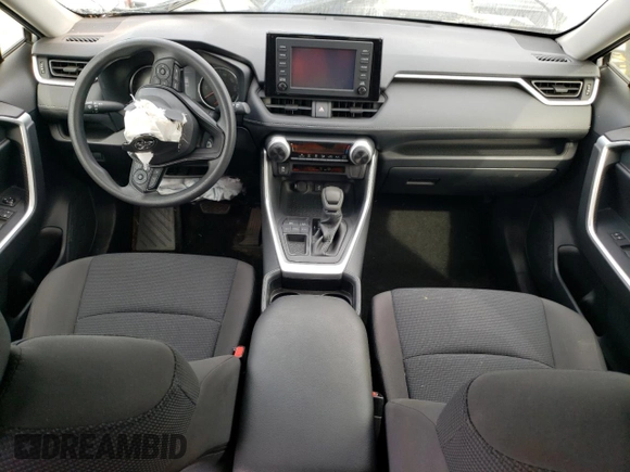 2021 Toyota RAV4 LE with VIN JTMK1RFVXMD075722, listed as a Copart auction lot 47822075 with 20,977 mi miles and Salvage Title. Bid and sale history available at carsss.com. Image 8.