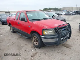 1997 Ford F-150 with VIN 1FTDX1724VKC03446, listed as a IAAI auction lot 41333631 with 177,688 mi miles and . Bid and sale history available at DreamBid. Image 1.