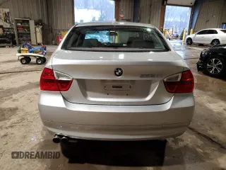 2006 BMW 3 Series 325xi with VIN WBAVD13596KV09912, listed as a Copart auction lot 43560195 with 146,895 mi miles and Salvage Title. Bid and sale history available at carsss.com. Image 6.