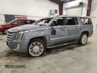 2015 Cadillac Escalade ESV Luxury z VIN 1GYS4SKJXFR643596, wystawiony jako Copart lot #41437025 z przebiegiem 133 093 mil mil oraz Nie do naprawy. Historia ofert i sprzedaży dostępna na DreamBid. Obrazek 1.