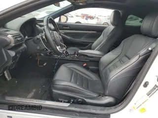 2017 Lexus RC 200t z VIN JTHHA5BC7H5005925, wystawiony jako Copart lot #54428735 z przebiegiem 62 366 mil mil oraz Szkoda całkowita • Salvage title. Historia ofert i sprzedaży dostępna na DreamBid. Obrazek 7.