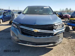 2024 Chevrolet Equinox LT with VIN 3GNAXUEG9RL138687, listed as a Copart auction lot 47058015 with 10,509 mi miles and Salvage Title. Bid and sale history available at DreamBid. Image 5.