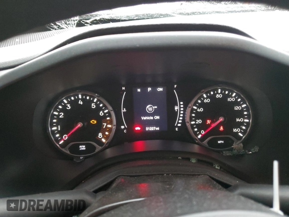 2020 Jeep Renegade Latitude with VIN ZACNJABB9LPL91894, listed as a Copart auction lot 52179294 with 31,227 mi miles and Salvage title. Bid and sale history available at DreamBid. Image 9.