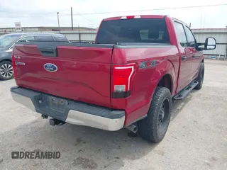2017 Ford F-150 XL with VIN 1FTEW1EF1HKD11704, listed as a IAAI auction lot 42104633 with 105,104 mi miles. Bid and sale history available at carsss.com. Image 4.
