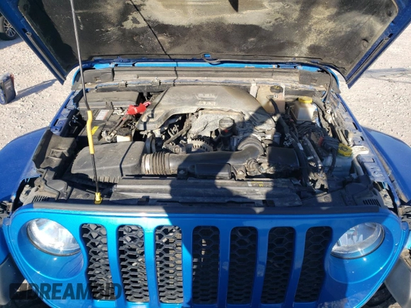 2020 Jeep Gladiator Sport S с VIN 1C6HJTAG4LL175780, выставлен на аукционе Copart как лот 50203395 с пробегом 74 477 миль миль и Списание • Salvage title. История ставок и продаж доступна на DreamBid. Изображение 14.
