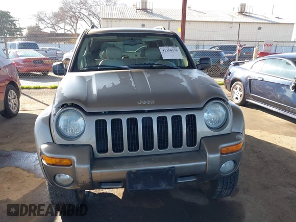 2004 Jeep Liberty Limited with VIN 1J4GL58K64W254155, listed as a IAAI auction lot 41350175 with 165,822 mi miles. Bid and sale history available at carsss.com. Image 12.