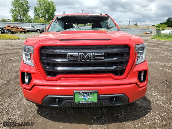 2022 GMC Sierra 1500 Limited Elevation with VIN 3GTU9CED3NG150739, listed as a Copart auction lot 56613474 with 34,859 mi miles and Salvage Title. Bid and sale history available at carsss.com. Image 5.