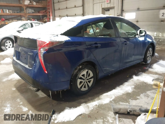 2018 Toyota Prius Two with VIN JTDKBRFU5J3059613, listed as a IAAI auction lot 41581314 with 142,505 mi miles and . Bid and sale history available at carsss.com. Image 4.
