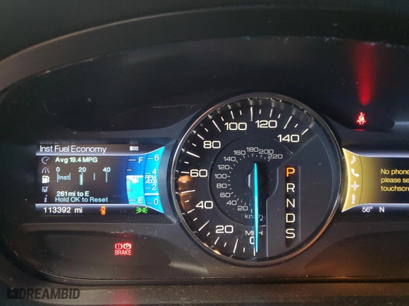 2013 Ford Edge SEL with VIN 2FMDK4JC3DBA89610, listed as a Copart auction lot 50374545 with 113,392 mi miles and Salvage Title. Bid and sale history available at carsss.com. Image 9.