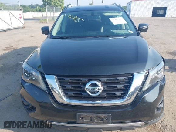 2019 Nissan Pathfinder Platinum with VIN 5N1DR2MM6KC627265, listed as a IAAI auction lot 42487185 with 110,727 mi miles and . Bid and sale history available at DreamBid. Image 12.