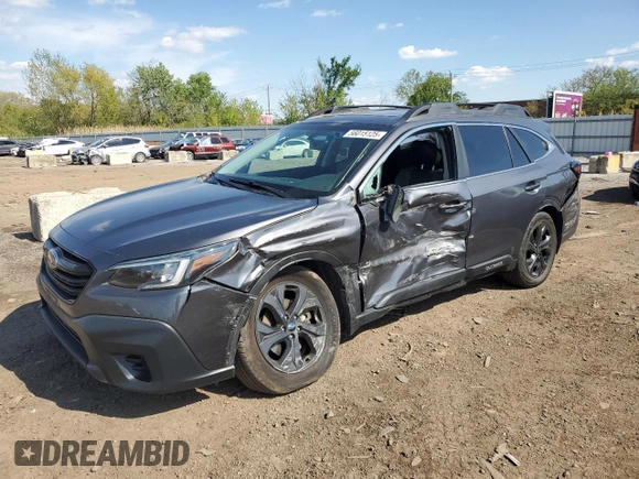 2020 Subaru Outback with VIN 4S4BTGHD2L3264366, listed as a Copart auction lot 56015125 with 74,058 mi miles and Salvage title. Bid and sale history available at DreamBid. Image 1.