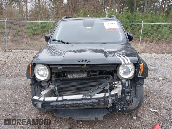 2020 Jeep Renegade Latitude with VIN ZACNJABB6LPL74339, listed as a IAAI auction lot 41525951 with 117,530 mi miles and . Bid and sale history available at DreamBid. Image 6.