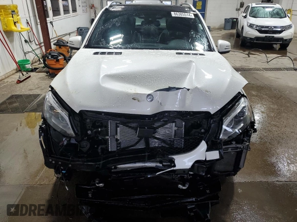 2017 Mercedes-Benz GLE 63 S AMG with VIN 4JGDA7FB0HA891389, listed as a Copart auction lot 86385514 with Not provided miles and Salvage title. Bid and sale history available at DreamBid. Image 5.