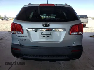 2013 Kia Sorento LX with VIN 5XYKT4A62DG358176, listed as a Copart auction lot 54159245 with 142,367 mi miles and Clean Title. Bid and sale history available at carsss.com. Image 6.