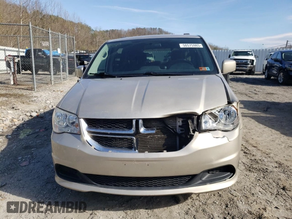 2014 Dodge Grand Caravan SXT with VIN 2C4RDGCG3ER347350, listed as a Copart auction lot 50575985 with 111,078 mi miles and Salvage Title. Bid and sale history available at DreamBid. Image 5.