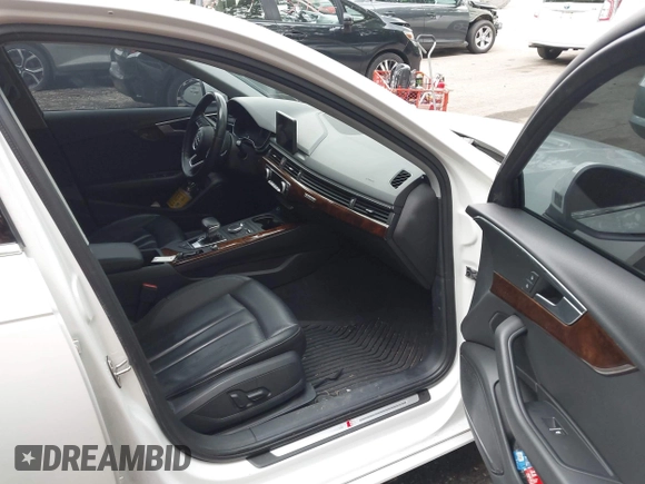 2018 Audi A4 Premium Plus z VIN WAUENAF46JA149268, wystawiony jako IAAI lot #42313647 z przebiegiem 88 562 mil mil oraz . Historia ofert i sprzedaży dostępna na DreamBid. Obrazek 5.